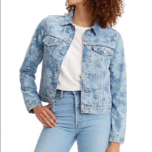 Levi’s Hazy Daisy Original Trucker Jacket NWT